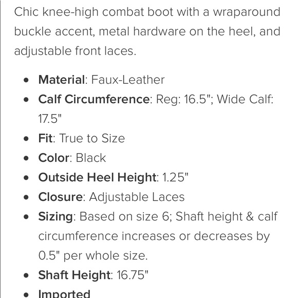 New size 6WC faux leather combat boots - Picture 4 of 7